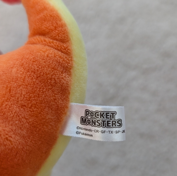 Charmander San-Ei Pokemon Stuffed Plush Pocket Monsters Nintendo 8" - Picture 8 of 10